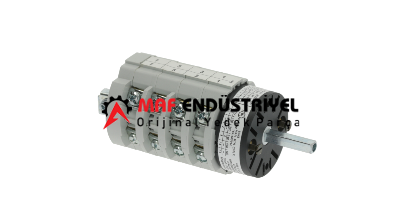COMENDA ANAHTAR 0-5 POZİSYONLARI 16A 380V
