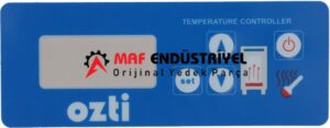 ÖZTİRYAKİLER YAPIŞTIRICI KONTROL PLAKASI 172×65 mm