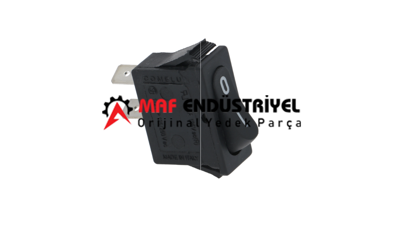 SİMAG BUZ SİYAH TEK KUTUPLU ANAHTAR 16A 250V